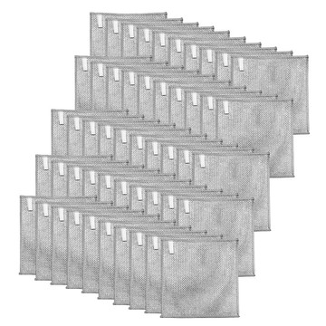 水摩爾 銀絲椰殼雙面清潔布 50入組(鋼絲球升級版)