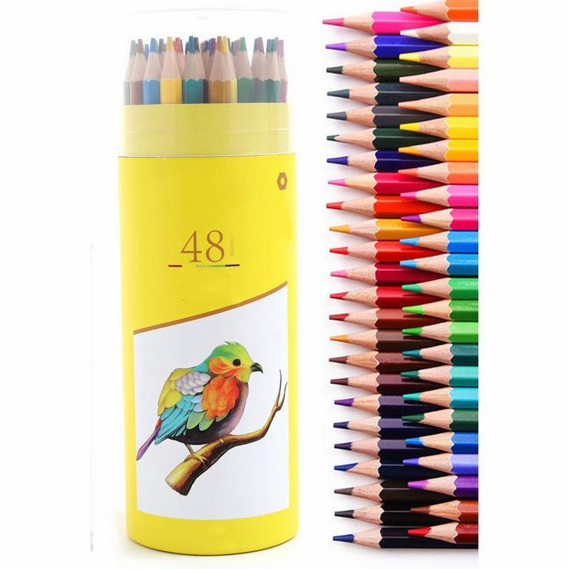 50%OFF】 色鉛筆 48色油性色鉛筆 画材 絵の具 塗り絵 油性画 イラスト 美術 色鉛筆 48色油性色鉛筆 画材 絵の具 塗り絵 油性画 画材 イラスト 美術