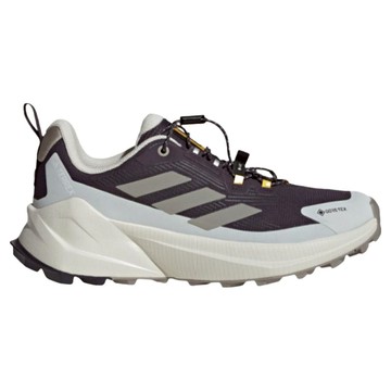adidas 愛迪達 女款 TERREX TRAILMAKER 2 GTX x NG W 緩震登山鞋/戶外鞋/運動鞋 JP7065 US8  黑色 + 灰色 + 白色  245mm