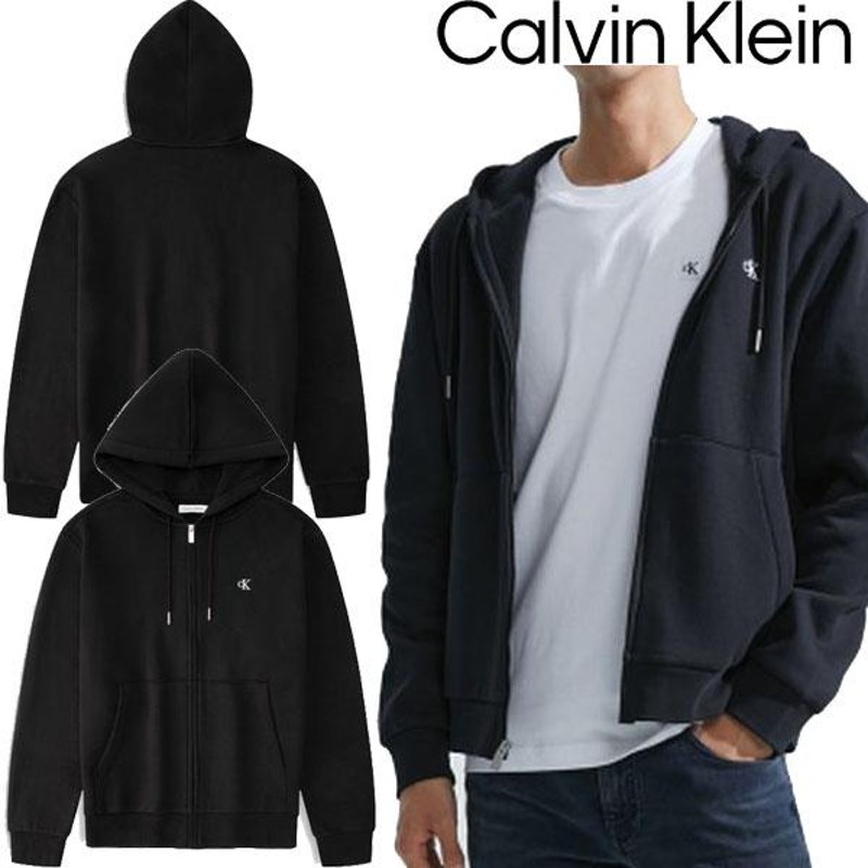 カルバンクラインスタンダード CALVIN KLEIN STANDARDS ロゴ ジップ