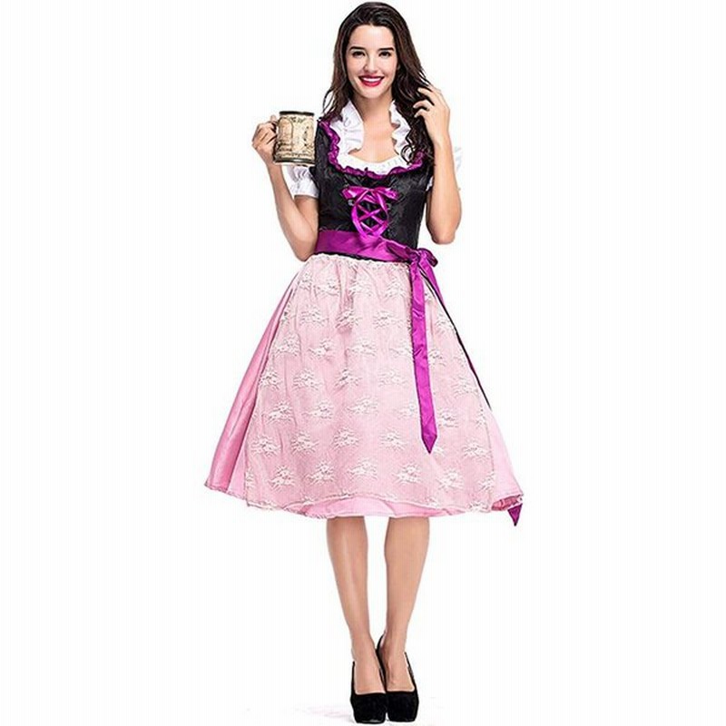 ディアンドル ドイツ 民族衣装 コスプレ オクトーバーフェスト ビール祭り ビールガール 仮装 コスチューム レディース バイエルン コスプレ衣装 大人用 通販 Lineポイント最大0 5 Get Lineショッピング