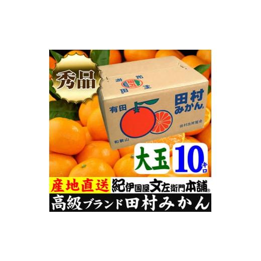 ふるさと納税 和歌山県 湯浅町 V7057_田村みかん 10kg 秀品