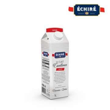 【艾許Echire】 全脂牛乳1L x3瓶 (法國頂級牛乳)