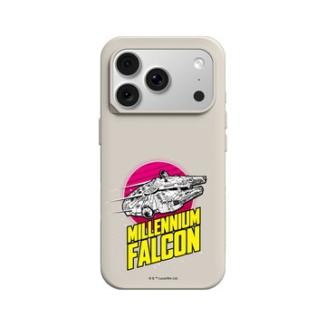 iPhone 18 Pro SolidX 貝殼灰 - 迪士尼-星際大戰 Star Wars - 千年鷹-美式復古