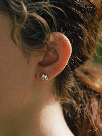 [by] Heart (C) Dessert Macaron Post Earring HL6E43