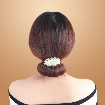 ヘアアクセサリー お団子メーカー シニヨンメーカー 挟んで巻くだけ