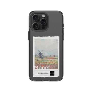 iPhone 15 Pro Max Clear 酷墨灰 - Van Gogh Museum - 荷蘭的鬱金香田