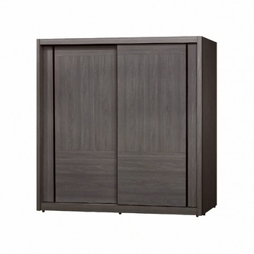 ASSARI-星螢6.9尺推門衣櫃(寬207x深59x高203cm)灰色