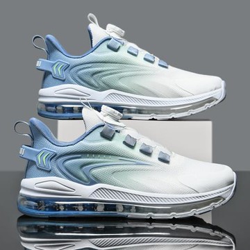 胖子男鞋48特大碼運動鞋47透氣網面46氣墊減震體育跑步鞋子45秋季