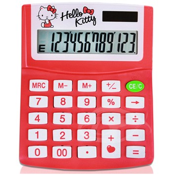 【E-MORE】Sanrio夢幻系列-Hello Kitty 12位數計算機