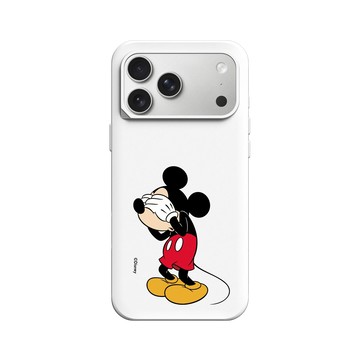 iPhone 17 Pro Max SolidX 白 - 迪士尼-米奇 Mickey - 遮眼米奇