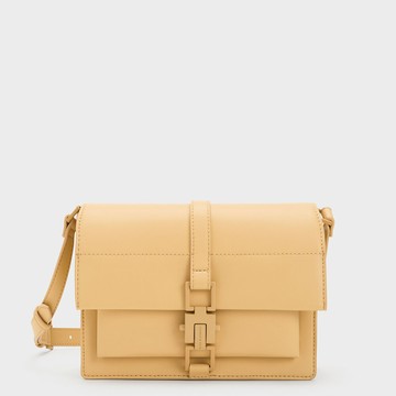 Dua 腰帶釦斜背包