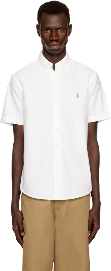 Polo Ralph Lauren 白色 Classic Fit Oxford 衬衫