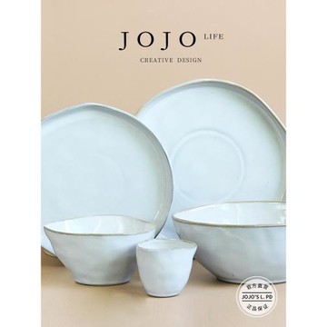 JOJO'S L. PD.Fictitious.沙拉碗餐盤牛排盤湯碗陶瓷餐具 | 虛構