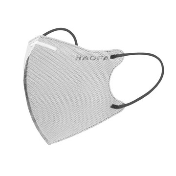 HAOFA氣密型高階PM2.5防護口罩-礫岩碳(30入)