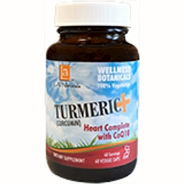 Turmeric+ Heart Complete w/ CoQ10 60 Veg Caps by L. A .Naturals
