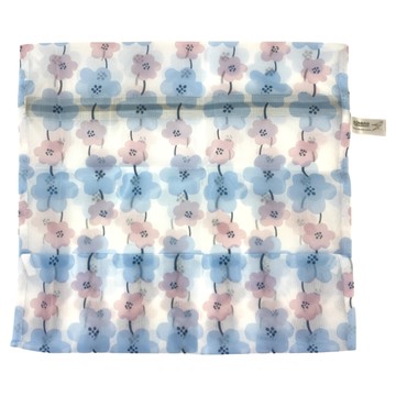 minono 米諾諾 北歐花朵洗衣袋 50 x 40cm  1個  藍色 + 紫色 + 白色