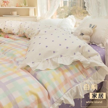 樂天精選~純棉被套單件被罩150x200夏季單人兒童全棉被子套- 雙11全館免運