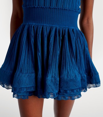 Alaïa Ribbed-knit top