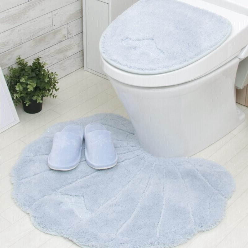 フェイラー トイレマット スリッパ ルモンドブルー うたっ
