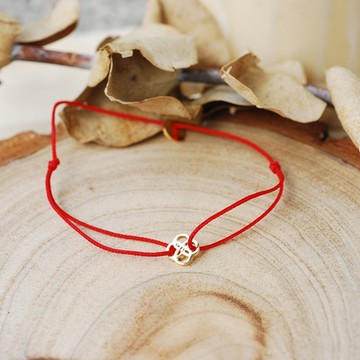 SOPHIE  DESCHAMPS 四葉草型金墜手鍊