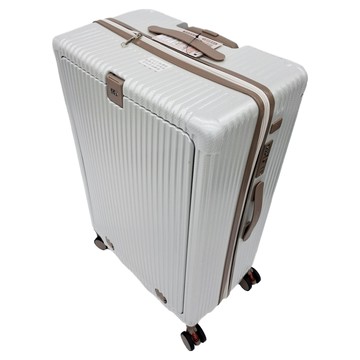 YC Eason 愛情海 前開旅行箱 29吋 白色 - 時尚大容量