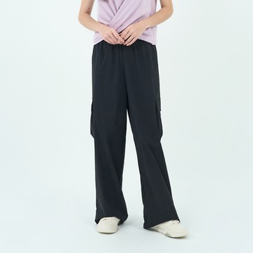 GIORDANO 女裝3M防潑水長褲 Spring Adventure系列 - 09 標誌黑