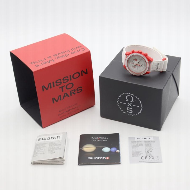 OMEGA×SWATCH MISSION TO URANUS 電池交換済 Swatch x Omega Battery Replacement | How to Change the Watch
