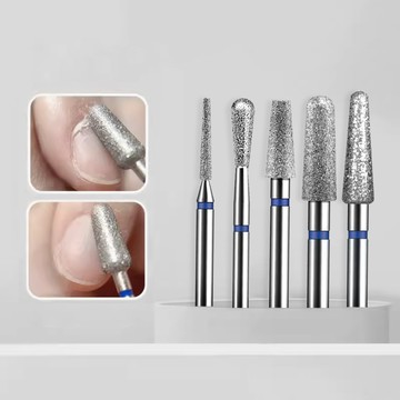 Ur SUGAR 美甲鑽頭美甲打磨帽銑刀打磨刀角質層清潔工具美甲用指甲銼頭鑽頭