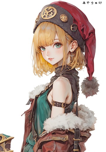 【11月新品】07-105-0040 人物貼紙 冬日女孩