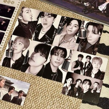 ARMY必收✨bts專輯小卡 防彈少年團 明星周邊 演唱會應援 田柾國 朴智旻 金泰亨 追星小物 生日交換禮物 bts五