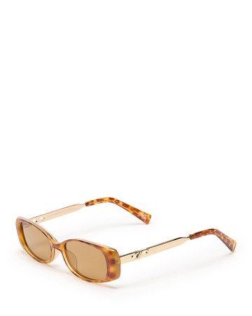 Le Specs Lil Starlight Rectangle Sunglasses, 54mm