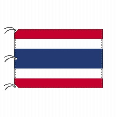 TOSPA タイ 国旗 140×210cm テトロン製 日本製 世界の国旗シリーズ