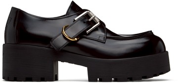 Givenchy 黑色 Voyou Monk 乐福鞋