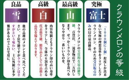 数量限定！クラウンメロン 山等級 ”極みメロン” 3玉 ギフト箱入 人気 厳選 ギフト 贈り物 デザート グルメ 果物 袋井市