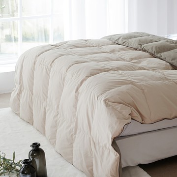 La Pomme 奧波萊棉鵝絨四季被  深灰色  Q (180 x 220cm)