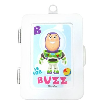 Disney 迪士尼 隨身收納盒 DU-7010FB  1個  巴斯光年 白色