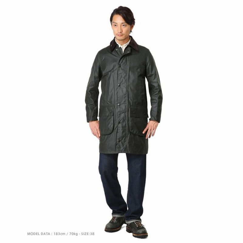 Barbour スリムボーダー　オイルドジャケット