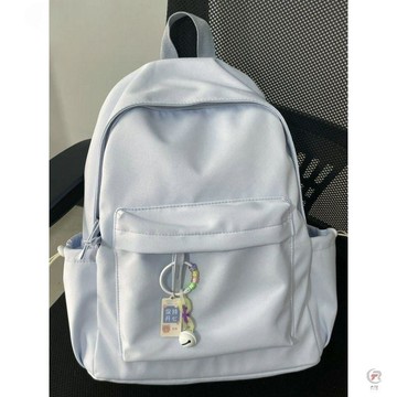 👜爆款書包👜 書包女ins風小衆高中生簡約中學生大學生雙肩包少女純色百搭揹包書包 雙肩包 包包