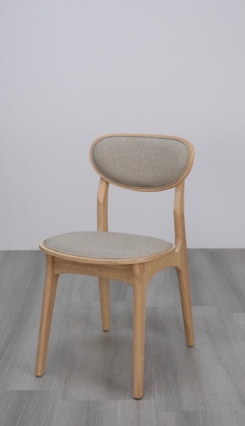 【H&D東稻家居】小麥色灰皮座墊餐椅 /休閒椅 網美椅 會客椅 會議椅 化妝椅書桌椅 客廳椅