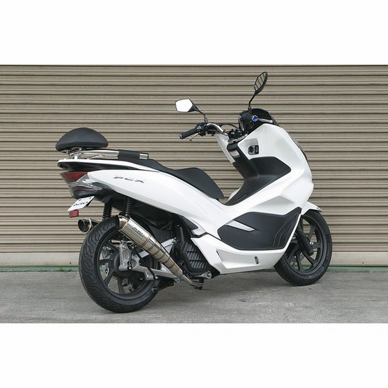 Adio アディオ Shoot フルエキゾーストマフラー Honda Pcx125 Jf81 18 4 通販 Lineポイント最大0 5 Get Lineショッピング