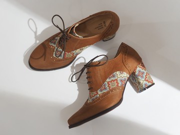 愛花牛津(high heel) - Vivienne