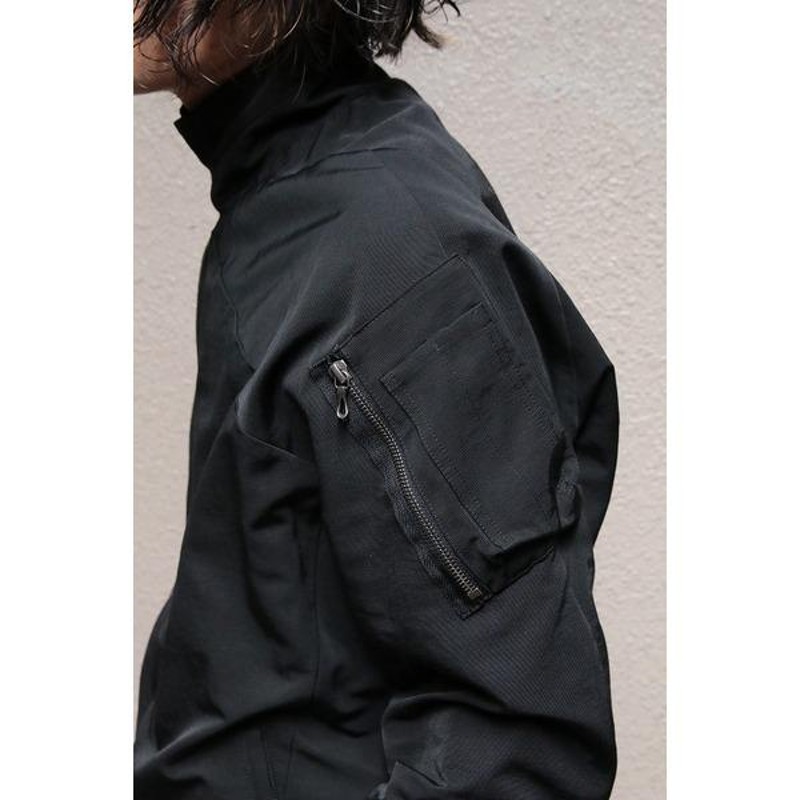 送料無料 】JULIUS ジャットネックボマージャケット BLACK サイズ1