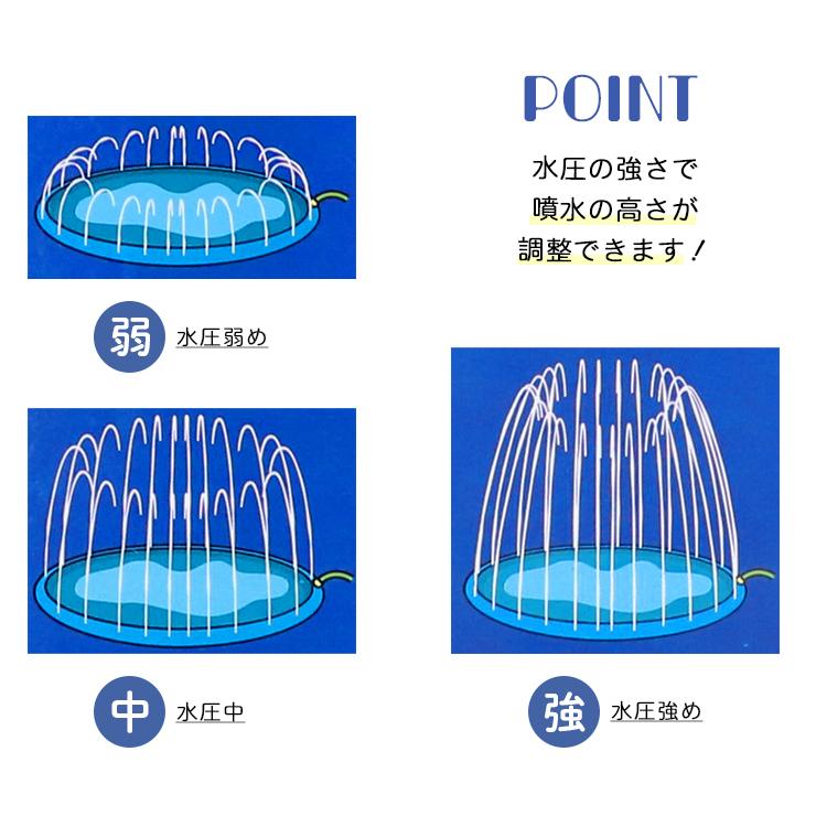 噴水 マット 170cm プール 大型 家庭用 子供 犬 噴水プール 水遊び ビニールプール プレイマット 厚さ対策 おもちゃ キッズ 子供用 ブルー アニマル 動物