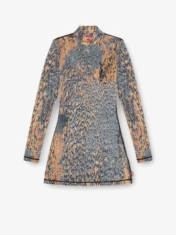 Stretch nylon dress with crystals - DIESEL - gender_Woman