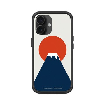 iPhone 16 Mod NX 黑 - ilovedoodle (Lim Heng Swee) - Cat Landscape - Fuji 富士山