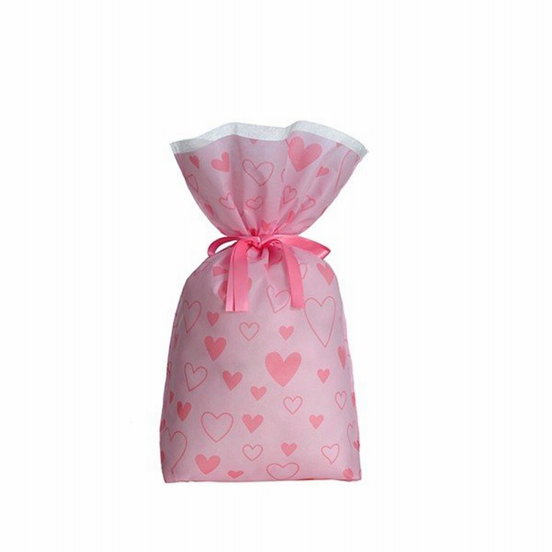 ラッピング袋 不織布 リボン付き おもちゃ くま ぬいぐるみのギフト袋 バッグ クリスマス プレゼント用包装袋 巾着袋 布袋 大きいサイズ かわいい ハート 通販 Lineポイント最大get Lineショッピング