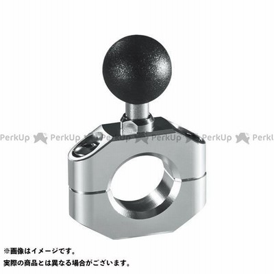 正規品／サインハウス マウントシステム Cパーツ C-40 M8 パイプクランプベース 22.2MM シルバー SYGNHOUSE バイク