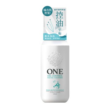 ONE全面淨化洗顏慕斯(控油)180ml