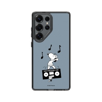 Galaxy S25 Ultra Clear 酷墨灰 - 史努比 Snoopy - 隨音樂搖擺吧！